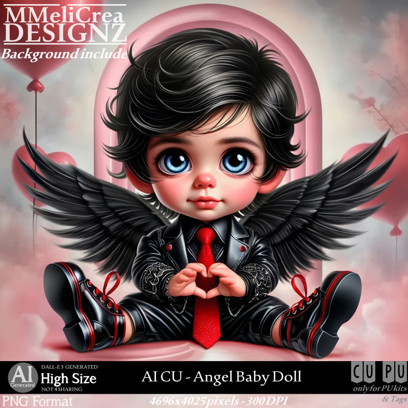 AI - CU Angel Baby Doll (CU4PU/PNG)